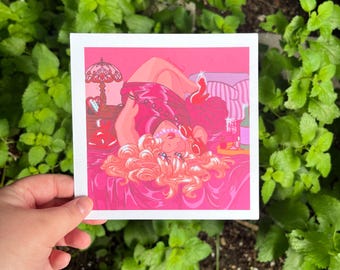 Miss Piggy Art Print