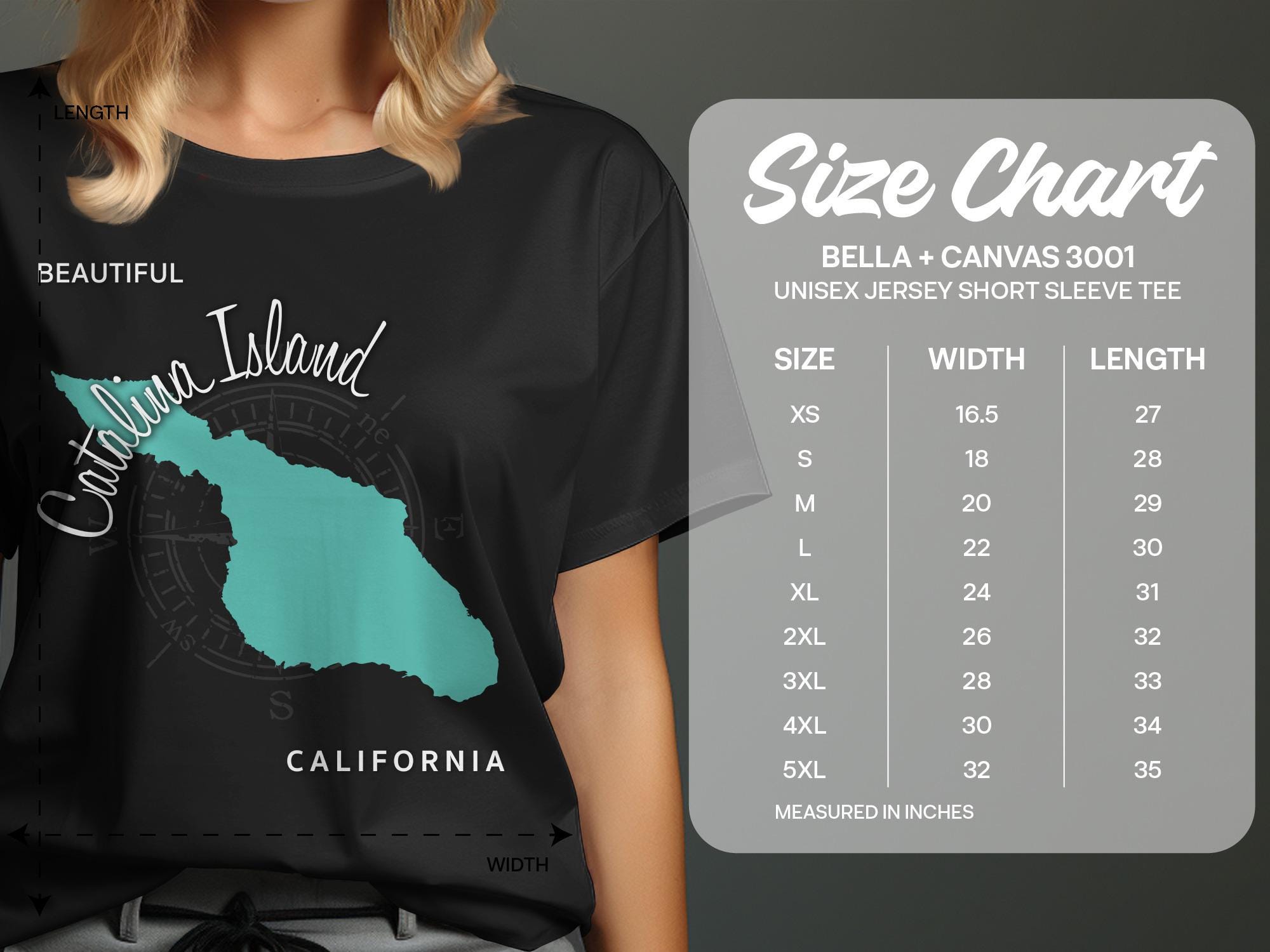 Catalina Island Tee - Etsy