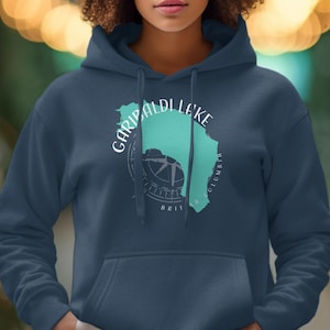 Garibaldi Lake British Columbia Comfort Colors Hoodie | Custom Lake Life Gift | Personalized Family Reunion Bach Crew Boat Captain Shirt