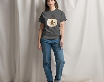 Louisiana Pumpkin Shirt: Cajun Fleur-de-Lis Fall Tee