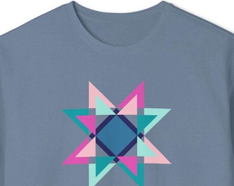 Quilting Sweatshirt, Gift for Sewers, Quilters and Crafters, Quilt Block Design