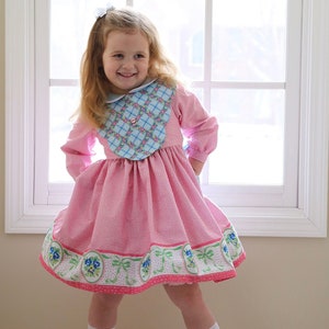 PDF Sewing Pattern: Beatrice Dress Size 6 Month 12 Years by The Cottage Mama image 1