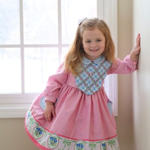 PDF Sewing Pattern: Beatrice Dress Size 6 Month 12 Years by The Cottage Mama image 2