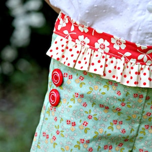 PDF Pants Sewing Pattern, Skip and Play Pants and Capris, Size 6 Month - 10 Years by The Cottage Mama