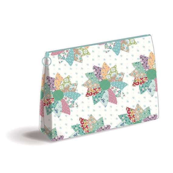 Lori Holt Bee Vintage Vinyl Zipper Bag - The Cottage Mama