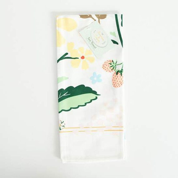 Bunnies and Cream Tea Towel Riley Blake Designs - The Cottage Mama