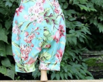 SAMPLE Floral Reversible Bubble Romper, Baby Bubble Romper, Girls Bubble, Girls One-Piece, Baby Shower Gift, Amy Butler, Girls Romper, 12M