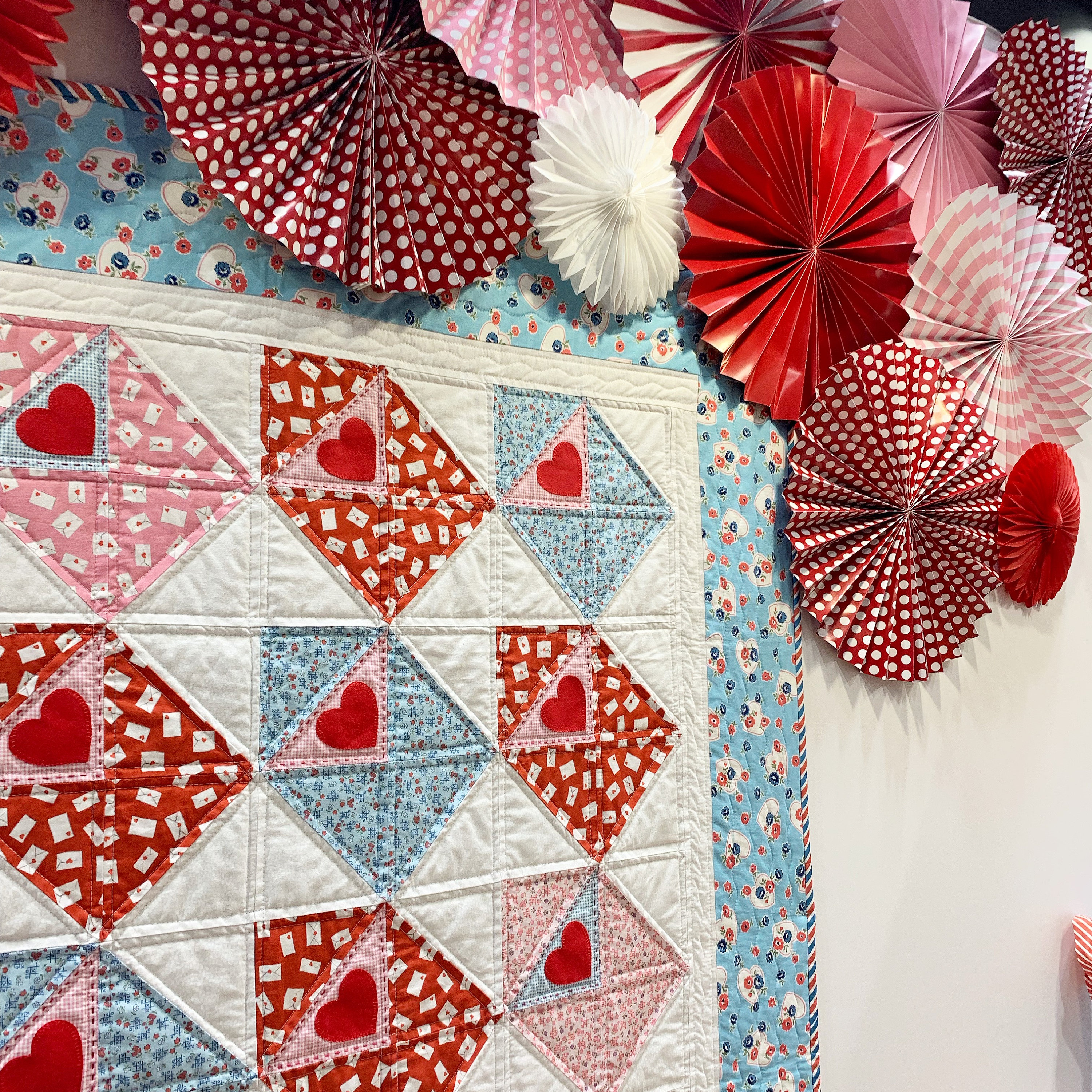 Sending My Love PRINTED Quilt Pattern from The Cottage Mama
