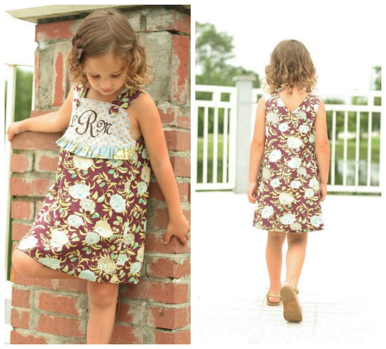 printed gown pattern
