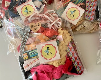Sewing Trim Ribbon Trim Grab Bag Bundle, 20 Yards by The Cottage Mama