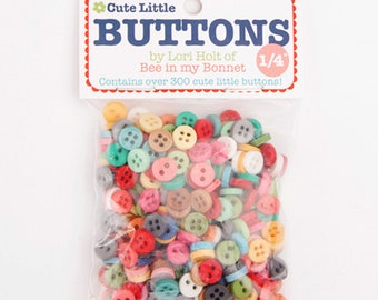 Bag of Buttons by Lori Holt from Riley Blake Designs, Cute Sewing and Quilt Details- 300 Count - The Cottage Mama