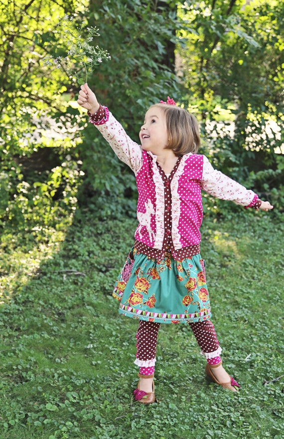 PDF Sewing Pattern: Double Dutch Knit Cardigan - Size 6 Month - 10 Years