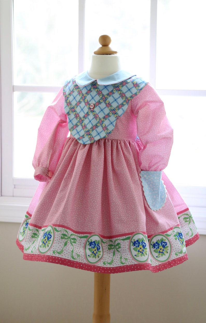 PDF Sewing Pattern: Beatrice Dress Size 6 Month 12 Years by The Cottage Mama image 6