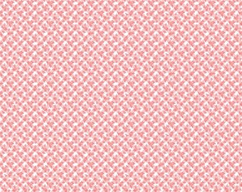 Playtime 1930s Fabric, Reproduction Feedsack Fabric, Quilting Fabric, Riley Blake, Vintage Retro Fabric, The Cottage Mama - Pink Plaid