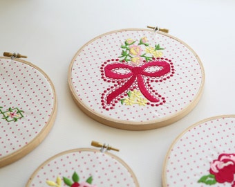 Machine Embroidery Sewing Designs, Vintage Retro Mod Dainty Darling - The Cottage Mama