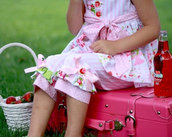 PDF Pants and Capri Pattern: Skip and Play Pants and Capris - Size 6 Month - 10 Years from The Cottage Mama