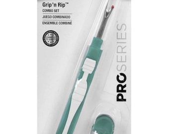Seam Ripper, Grip N Rip, Singer Pro Series with Thimble, Combo Set, Teal Notion