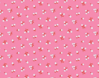 Quilting Sewing Fabric London Parks Primrose Hill B - Pink - The Cottage Mama - Riley Blake Designs