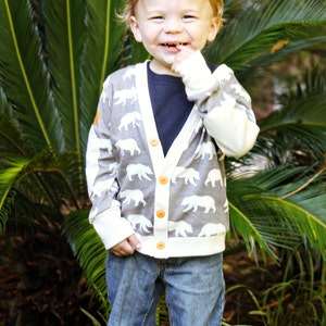 PDF Sewing Pattern Double Dutch Cardigan for Boys and Girls, Size 6 ...
