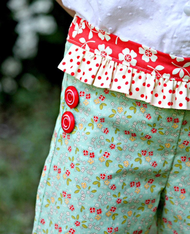 PDF Pants Pattern Skip and Play Pants and Capris, Size 6 Month 10 Years by The Cottage Mama image 1
