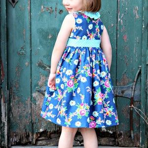 PDF Girls Dress Pattern Miss Matilda Dress and Top, Size 6 Month 10 Years image 4