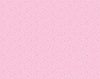 Love Notes Fabric by Lindsay Wilkes, Quilting Fabric, Music Notes, Riley Blake, Vintage Retro Fabric, The Cottage Mama - Music Pink