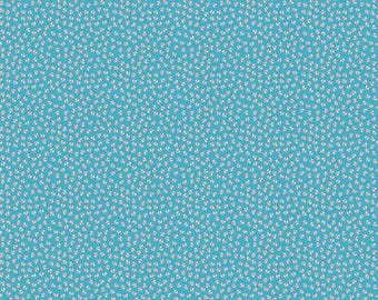 Playtime 1930s Fabric, Reproduction Feedsack Fabric, Quilting Fabric, Riley Blake, Vintage Fabric, The Cottage Mama - Teal Beach Balls