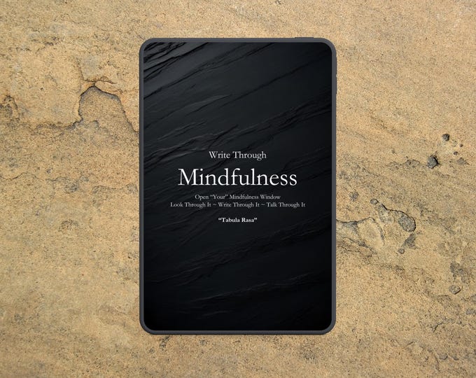 Mindfulness Daily Journal: Digital and Printable (Goodnotes, iPad)