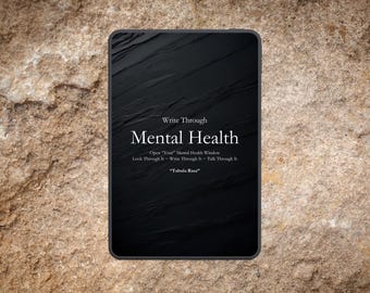 Mental Health Daily Journal: Digital and Printable (Goodnotes, iPad)