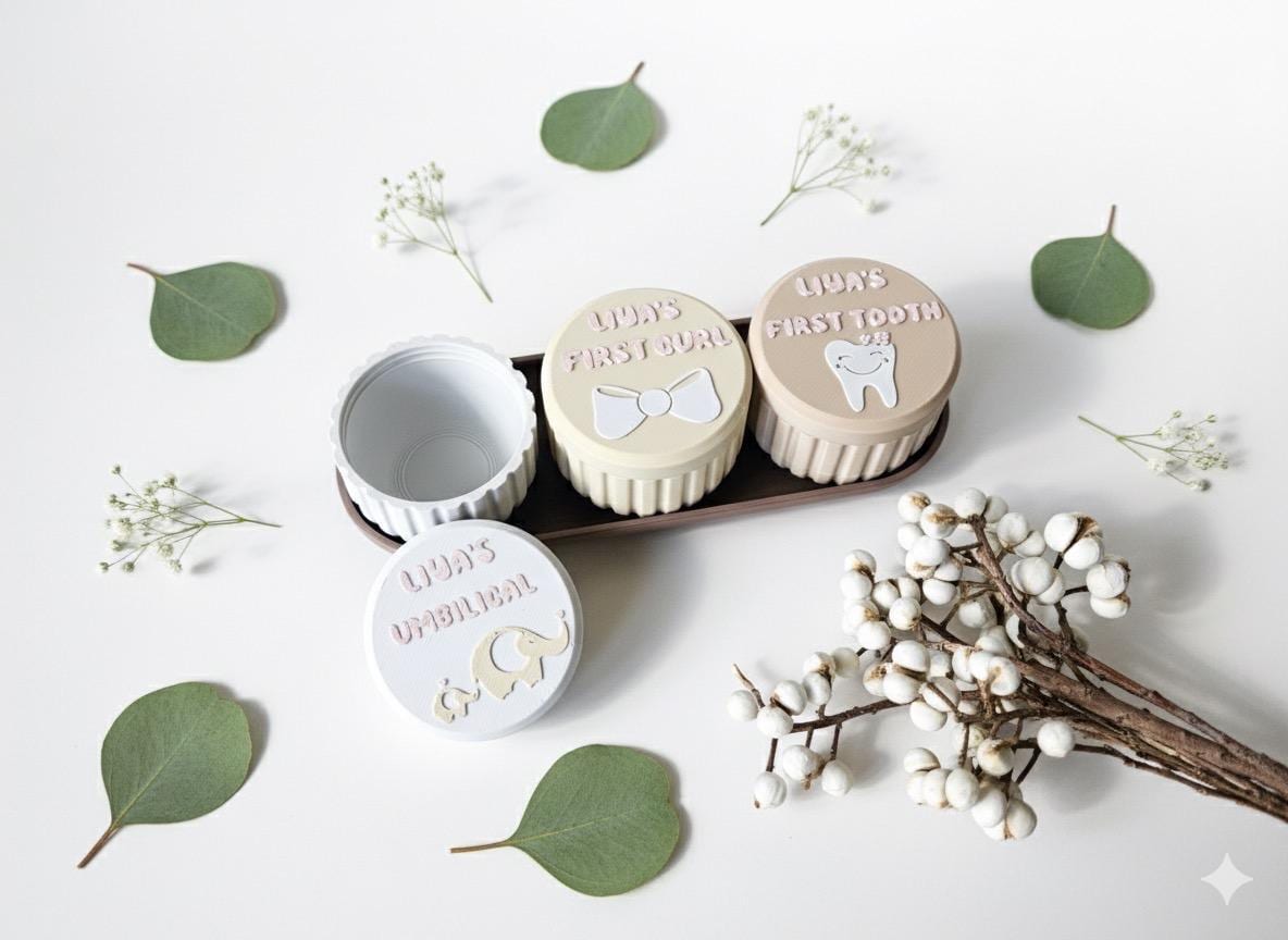 Boîte à Dents De Lait, Cadeau De Mémoire En Bois, Boîte De Rangement Pour Dents De Bébé, Boîte