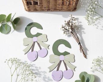 Closet Dividers: Newborn to 5T, Nursery Organizer , Cherry Themed , Double Sided