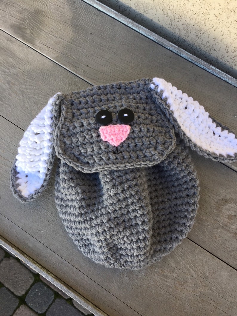 Bunny Backpack for Toddler Easter mini backpack for toddlers Easter gift image 2