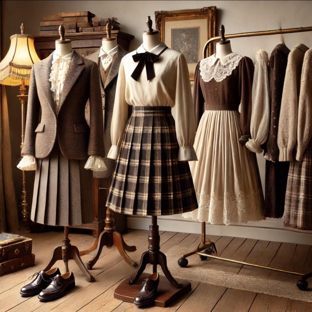 Wardrobe Refresh Tailored Outfit Dark Academia Aesthetic Customizable Gift for Woman Mystery Box