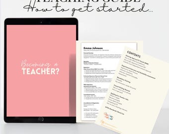 Guía para la carrera docente principiante de Nueva Gales del Sur: Plantillas de solicitud de empleo (Descarga en PDF)