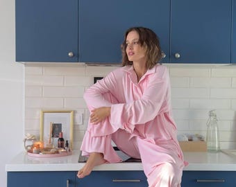 Winter Velour Sleepwear Women Robe & Pants Pajama Set, Cozy Loungewear