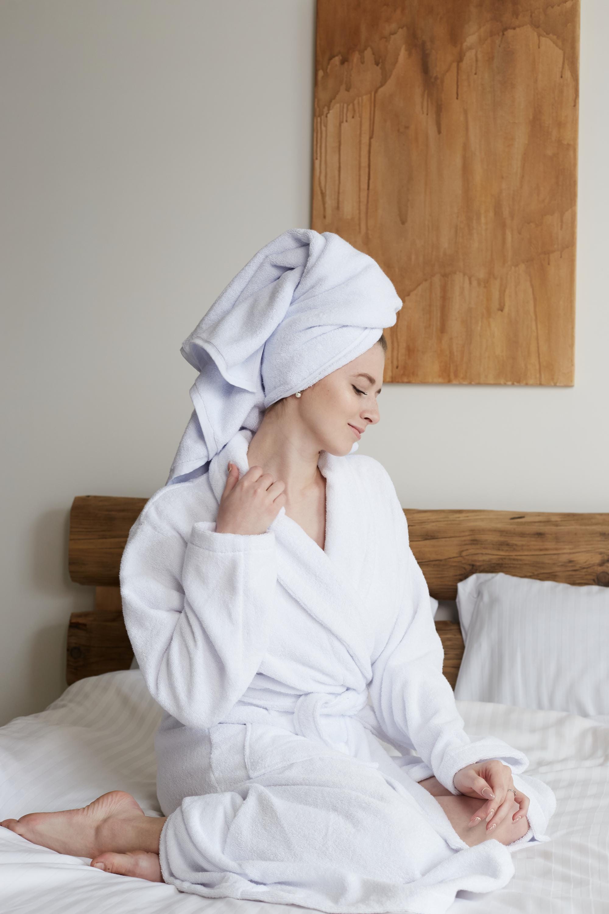 Accappatoio Unisex Cotone 400g - Vestaglia Morbida Con Tasca E Cintura - Foto 10