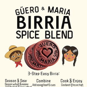 Birria-kruidenmix, set van 2