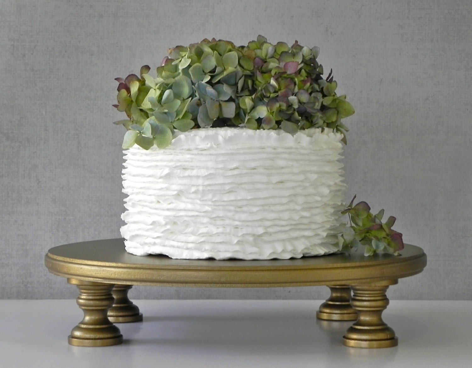 Vintage wedding cake stand top