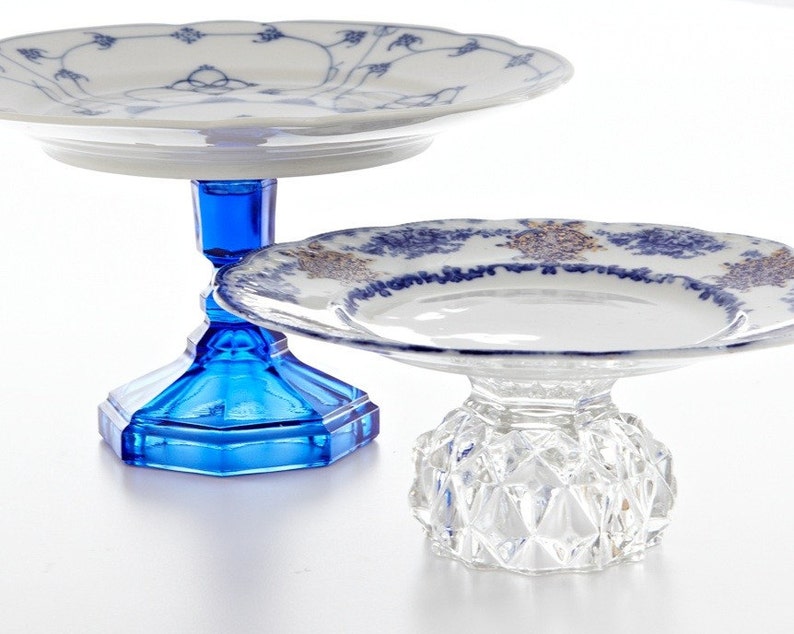 Cake Stand For Wedding Wedding Cake Stands Vintage Wedding Decor Glass Cake Stand As Seen In Martha Stewart Weddings. image 1