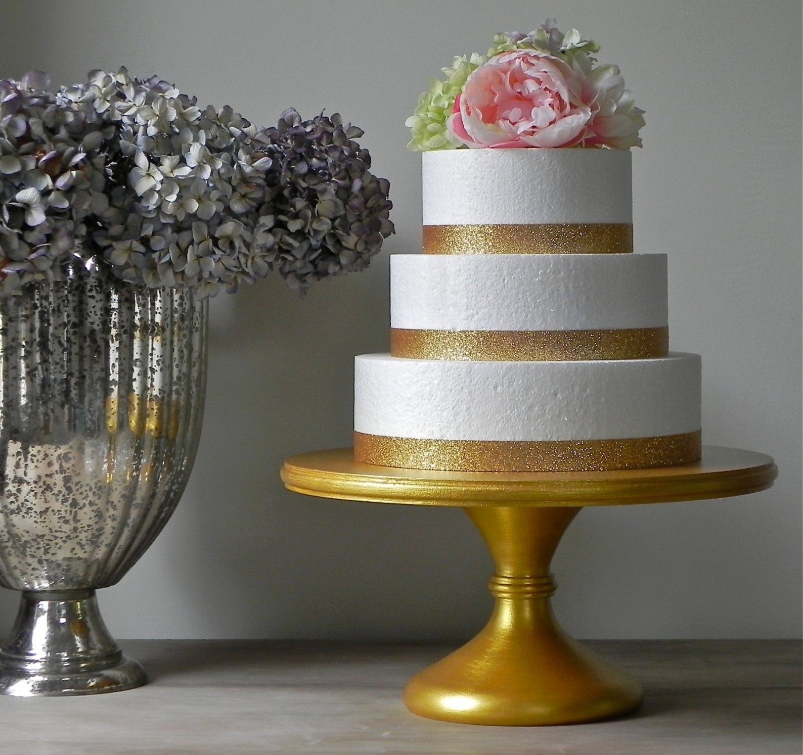 Gold Cake Stand 18 Gold Wedding Cake Stand Cupcake Gold Etsy