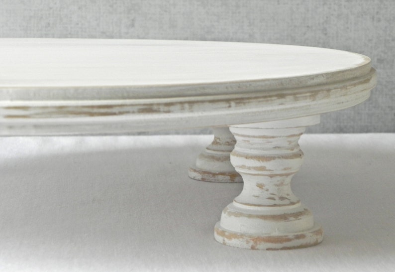 Country Wedding Cake Stand Round Wooden Cake Stand 14 Inch Rustic Cake