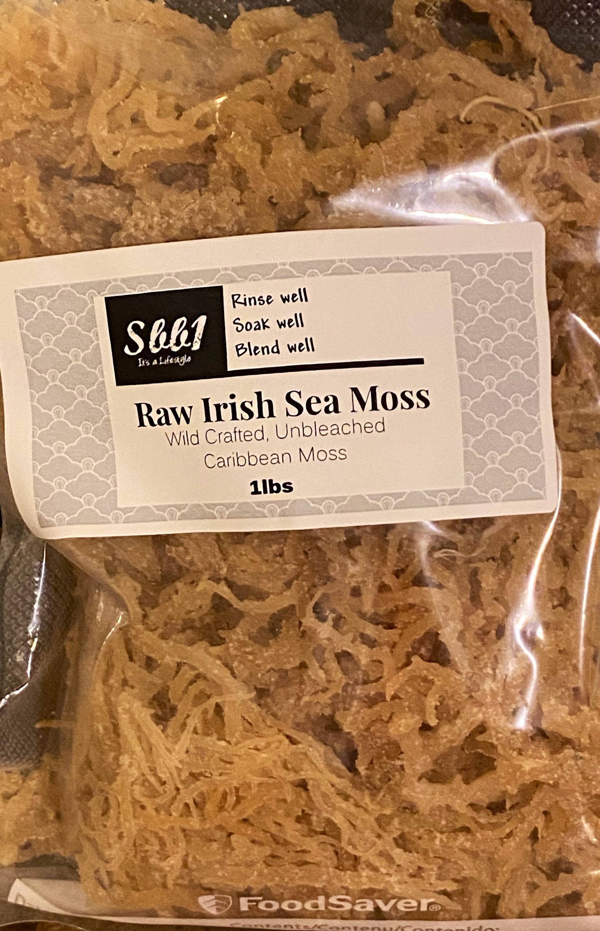 Raw Irish Sea Moss 1lb Etsy