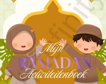 Ramadan Activiteitenboek Kinderen PDF | Islamitische Opdrachten 4 jaar+ | Verhalen & Vragen | Laylatul Qadr | Printable | 2026