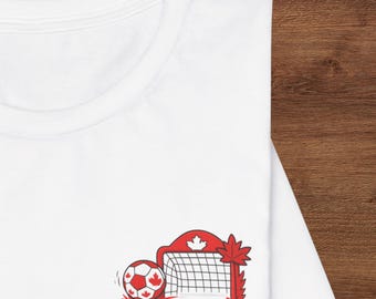 World Soccer Championship 2026 | Canada Football Support T-Shirt | Personalized Gift | USA, Mexico, Canada