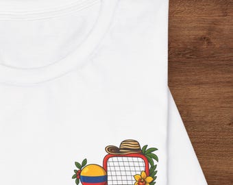 World Soccer Championship 2026 | Colombia Football Support T-Shirt | Personalized Gift | USA, Mexico, Canada