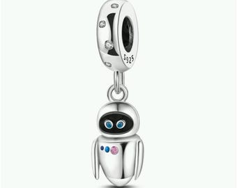 Colgante Robot IA de Pandora - Regalo de Cumpleaños - Joyería para Ella - Plata de Ley S925
