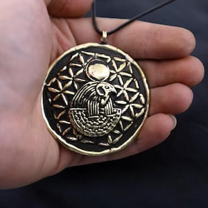 Amulet for God RA Egyptian Pendant Nice Gift Made in Egypt Egyptian Gift Egyptian Handmade Egyptian Pendant Nice Necklace BC