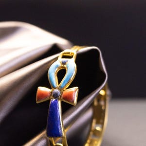 Marvelous bracelet of Egyptian Ankh , handmade in Egypt with care and love