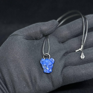 Sekhmet Amulet Necklace | Lapis Lazuli Pendant | Egyptian Goddess Jewelry | Protection Amulet | Spiritual Gift