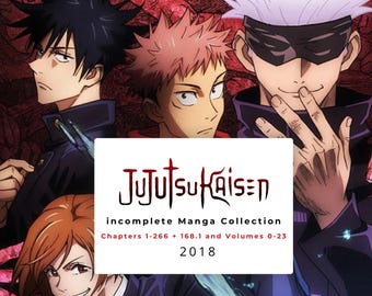 Jujutsu Kaisen Sorcery Fight Manga | Chapters 1-266 & 168.1 | Digital CBZ | English | Akutami Gege | Incomplete | Ongoing | 4.18GB |